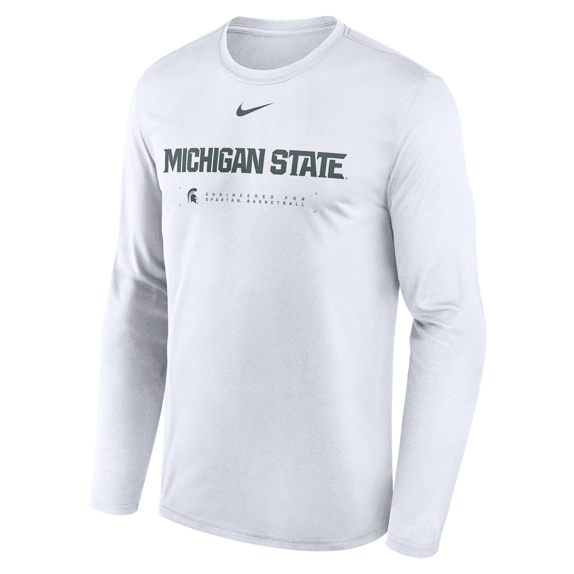 Mens Michigan State Spartans Long Sleeve Shirts Clothing. Nike.com